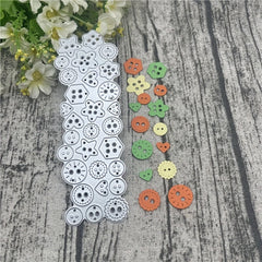1pc Button DIY Metal Cutting Embossing Mold