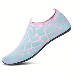 Women's Print Quick Drying Water Shoes for Beach Wading