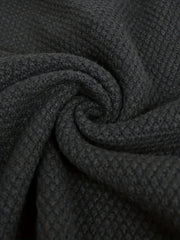 Turtle Neck Split Sleeve Sweater