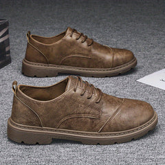 Men's Derby Shoes Lace up Front Dress Shoes For Men Business Formal Wedding