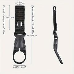3pcs Portable Bottle Clip Water Bottle Holder for Outdoor Camping Travel