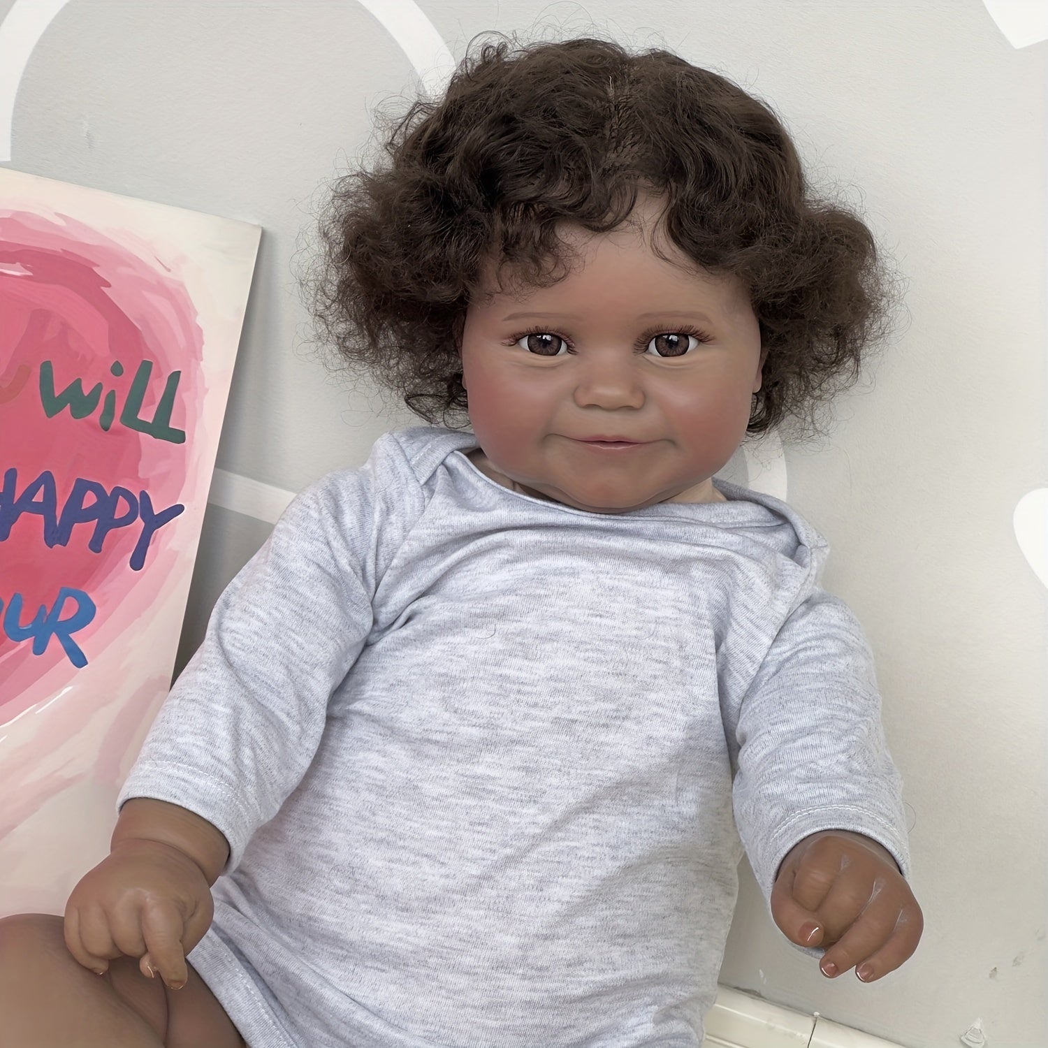 Soft Realistic Reborn Doll Cloth Body Toy for Kids