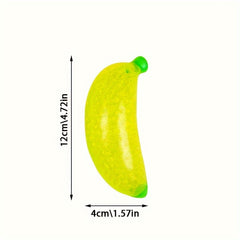 3pcs Simulation Banana Squeeze Toy Anti Anxiety Decompression Toys