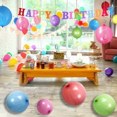 46pcs Punch Balloons Assorted Party Favors Bounce Balloons For Birthday Party