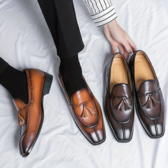 Men's Tassel Loafer Shoes Slip On Comfortable Anti skid Sneakers