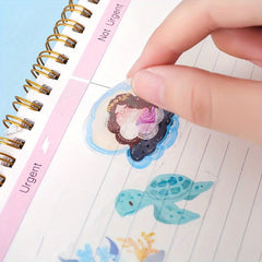 2pcs Long Strip Tape Decorative Sticker