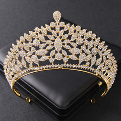 Wedding Tiara Silver Crown Quinceanera Crown Birthday Girl Tiara