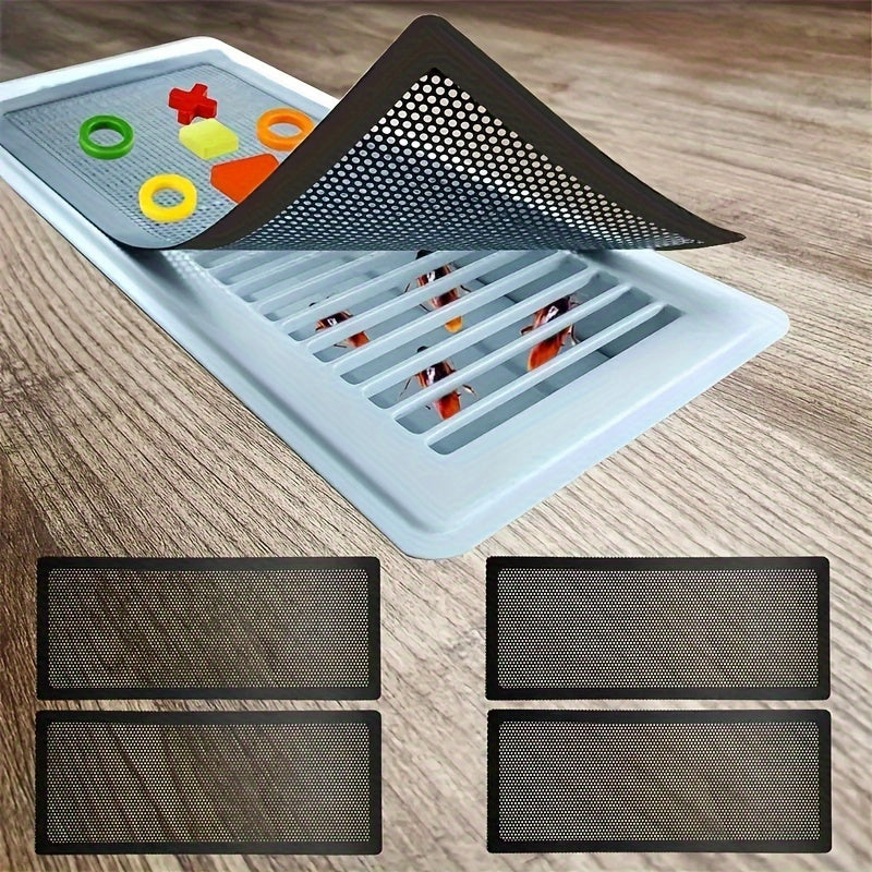 Rectangular Vent Cover Magnetic PVC Ventilation Net Floor Storage Container