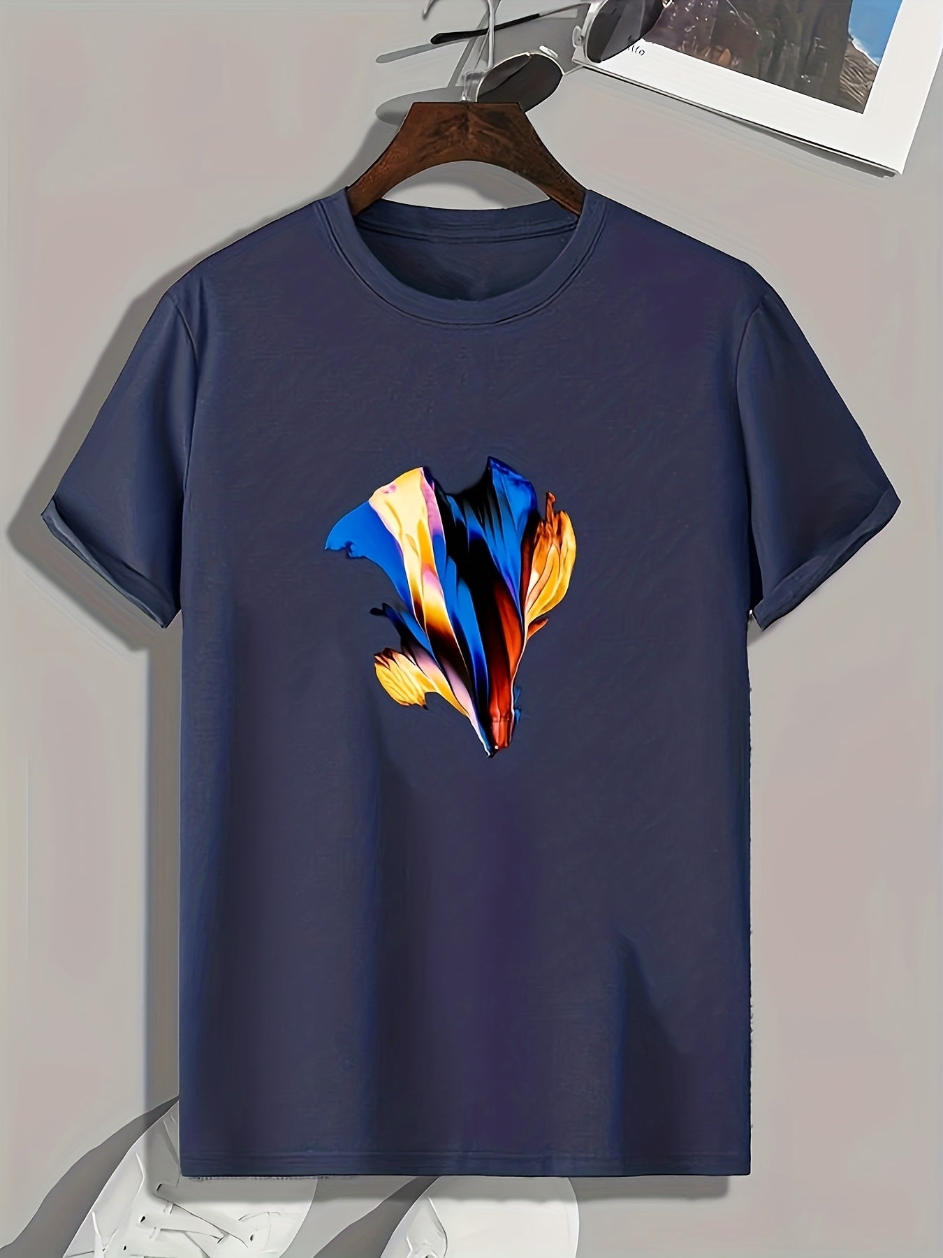 Pattern Men's Graphic T shirt Casual Comfy Mens Clothing