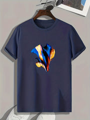 Pattern Men's Graphic T shirt Casual Comfy Mens Clothing