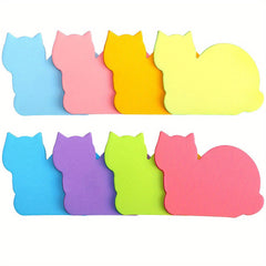 8 Cat Sticky Notes for Memos & Reminders