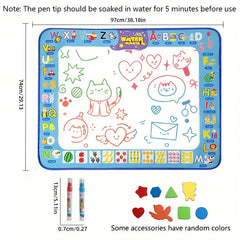 Watercolor Painting Kit for Kids 3-6 Years: Portable, Washable, Non Toxic