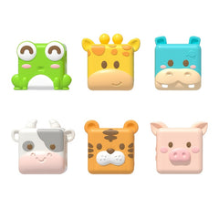 Soft Rubber Building Block Toy Educational Pinch Foot Puzzle Building Block Toy