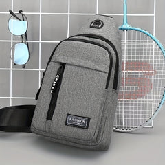Men's Crossbody Chest Bag Sling Bag For Outdoor Sports Travel