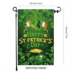 St Patrick's Garden Flag Yard Holiday Flag Welcome Garden Flag