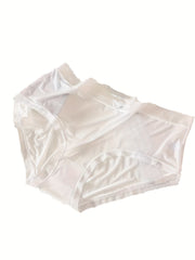 3 Pack Plus Size Cooling Briefs Set with Bow Detail