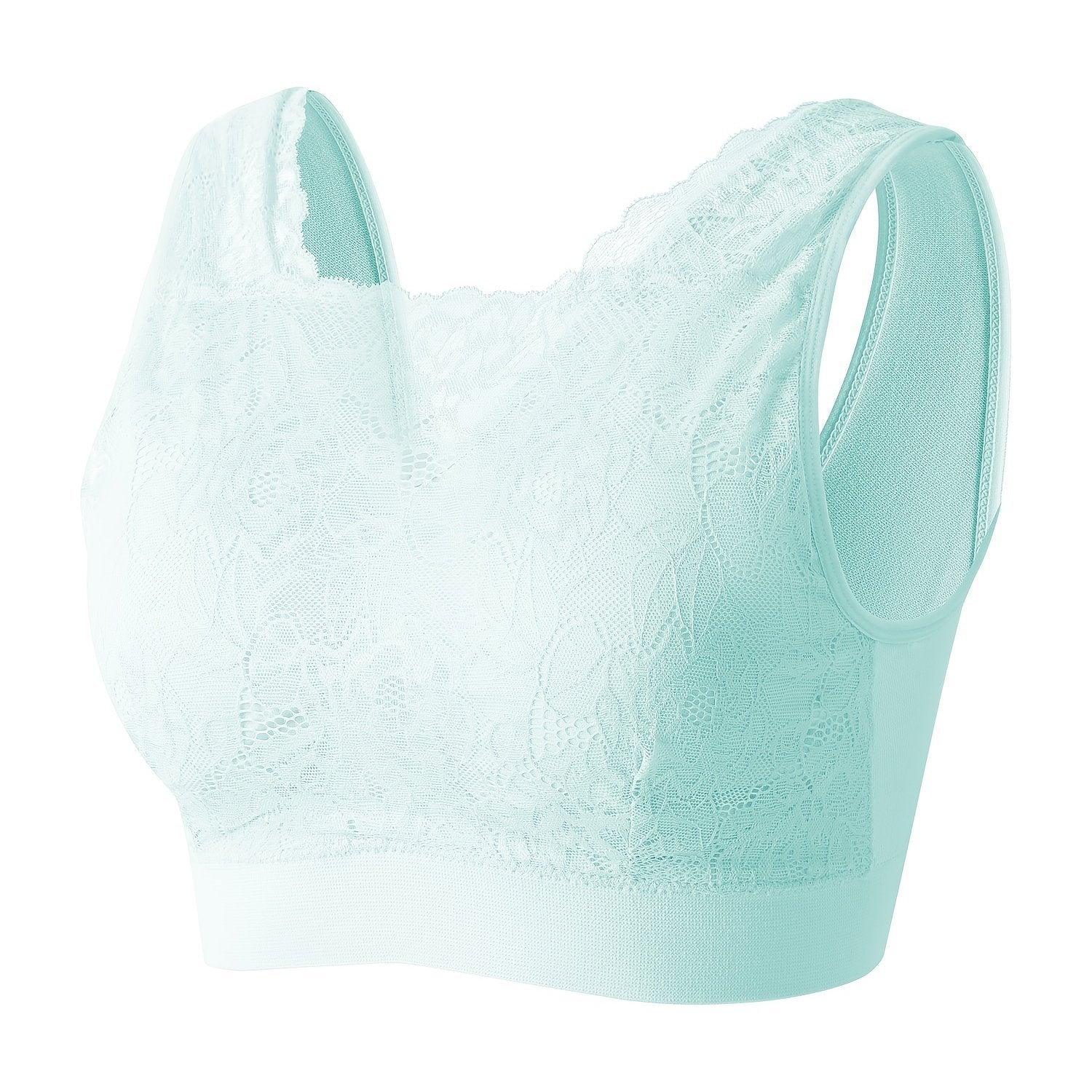 Wireless Lace Bralette: Comfortable & Stylish Tank Bra