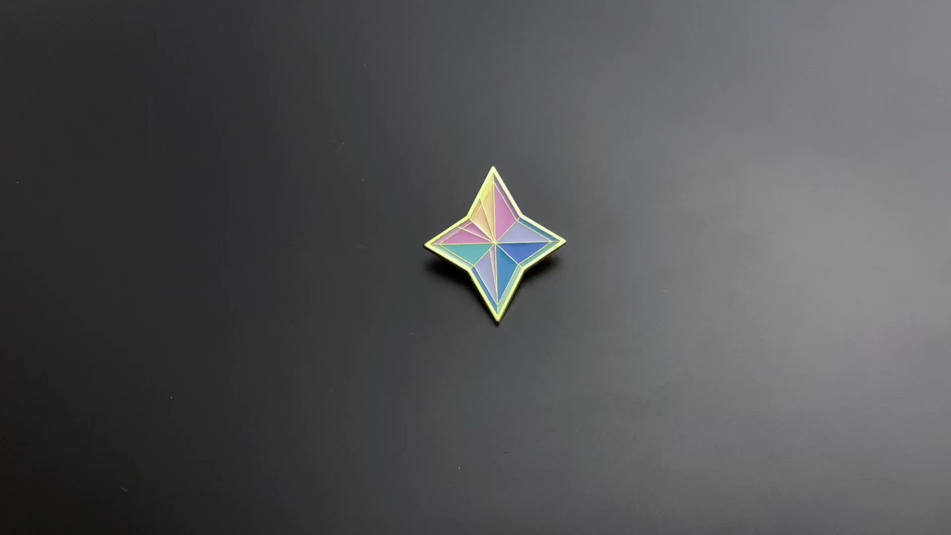 Anime Star Lapel Pin for Cosplay Fans