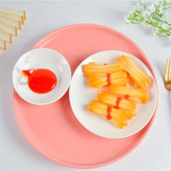 Tomato Sauce French Fries Earrings DIY Accessories Food Display Models