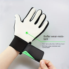Kids Goalkeeper Gloves with Latex Padding for Protection