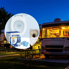 RV Toilet Cleaning Tablets Deodorant Odor Removal