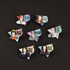 Fun Cartoon Brooch Pins for Girls with Vibrant Movie Character Designs