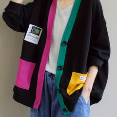 Drop Shoulder Casual Jacket for Women