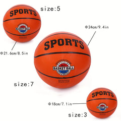 Size 5 Rubber Basketball for Training Practice