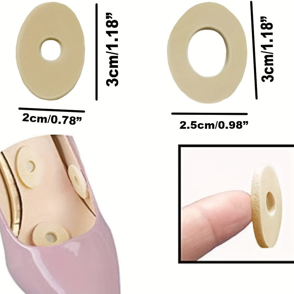 75pcs Soft Callus Cushion Pads with Toe & Foot Rubbers