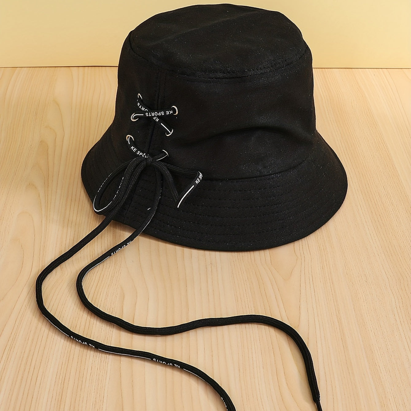 Kpop Drawstring Bucket Hat for Women & Men