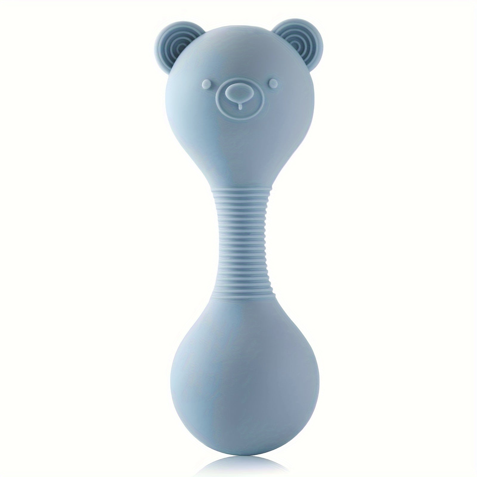 Colorful Silicone Kids Sand Hammer Soft Grip Rattle Toy