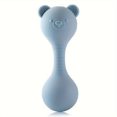 Colorful Silicone Kids Sand Hammer Soft Grip Rattle Toy