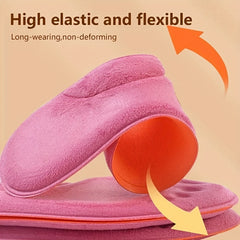 Winter Fur Insoles Foot Warmer Memory Foam Insoles Sneakers Men Women
