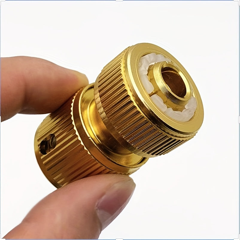 Copper plated Water Connection Aluminum Alloy Quick Joint Car Wash Water Gun
