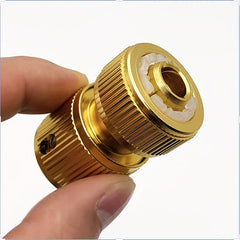 Copper plated Water Connection Aluminum Alloy Quick Joint Car Wash Water Gun