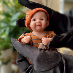 6 Inch Silicone Reborn Kids Doll Soft Touch Lifelike Full Body Doll