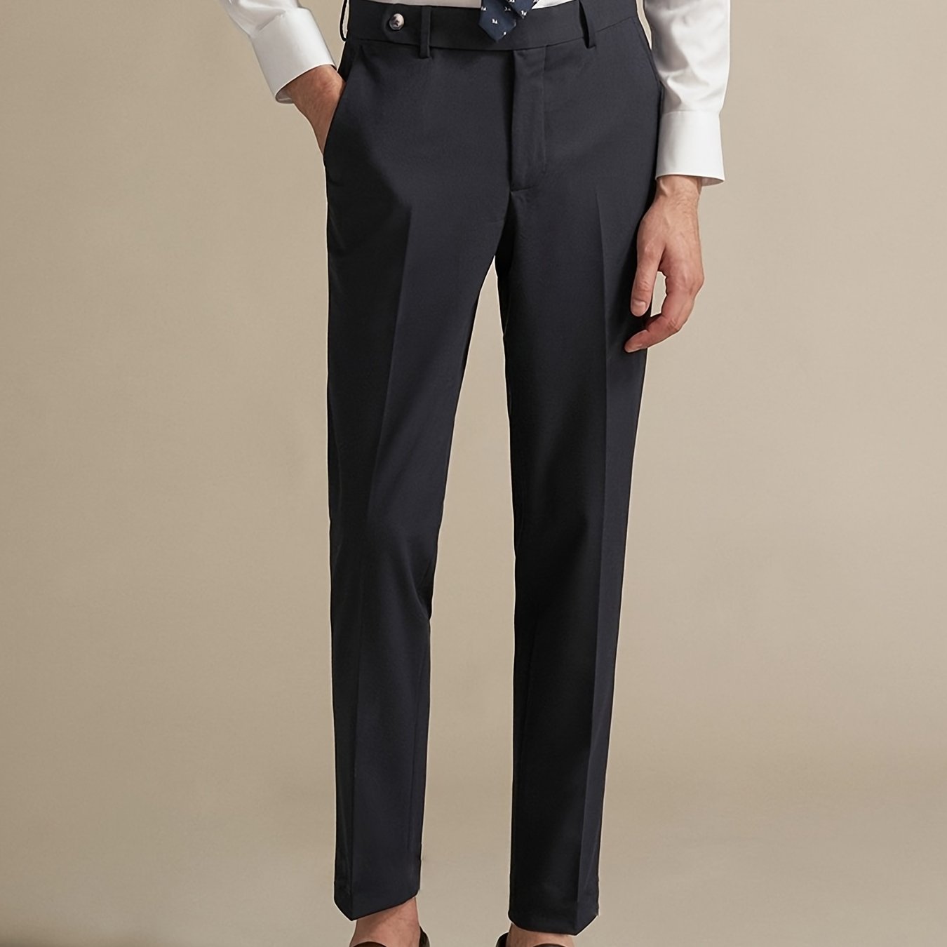 Men's Slim Fit Stretch Dress Pants for Business