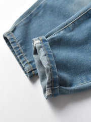 Kids Casual Ripped Jeans for Fall/Winter
