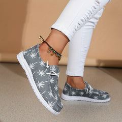 Women's Lace Up Hollow Platform Boat Shoes Lightweight Summer Outdoor Shoes