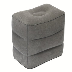 Adjustable Inflatable Travel Foot Rest with Storage Bag