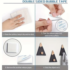 Heavy Duty Double Sided Foam Tape Strong Pad Mounting Adhesive Tape Rectangle