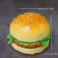 Shooting Props Burger Fries Sandwiches Hot Dog Simulation Food