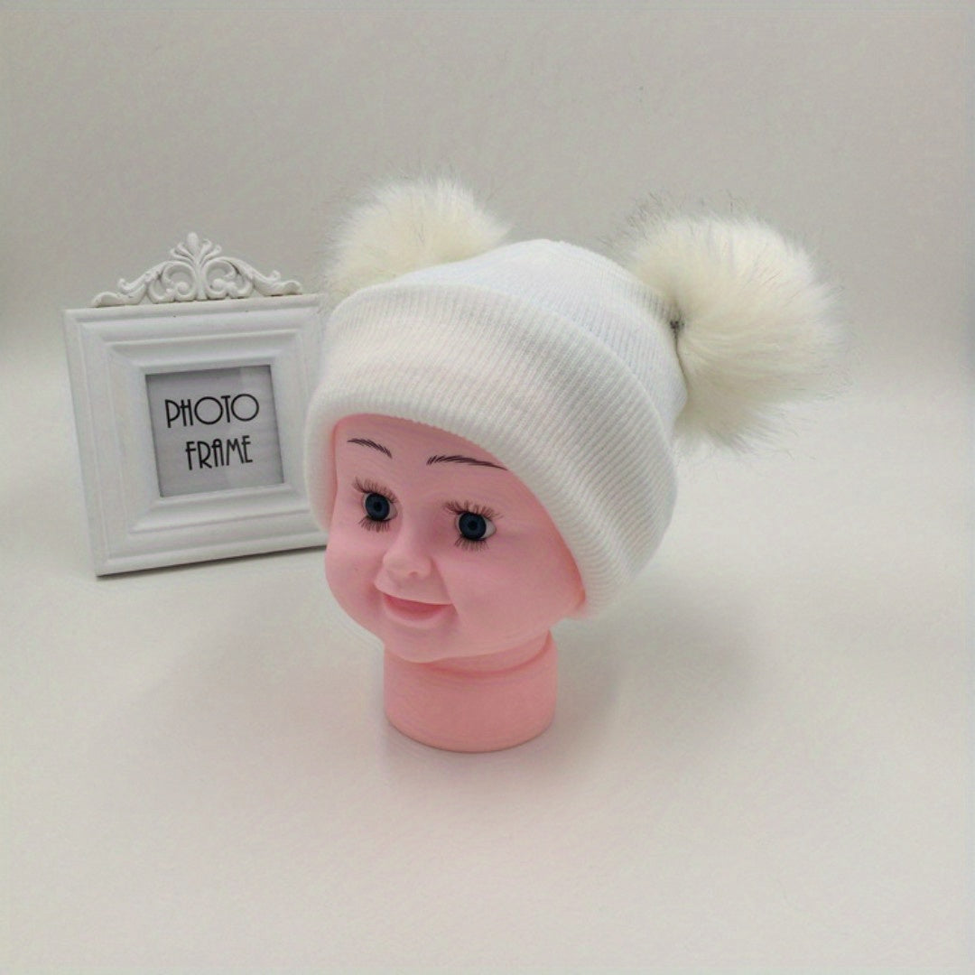 Newborn Baby Knitted Winter Hat - Keep Her Warm and Stylish