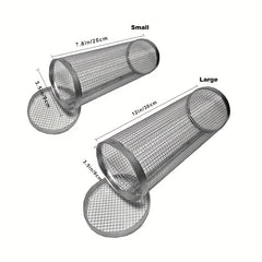 Round BBQ Basket for Grilling Vegetables & Fruits