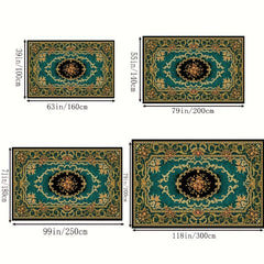 Boho Anti Fatigue Kitchen Rugs Vintage Absorbent Non Slip Carpet Mats Floor Mat