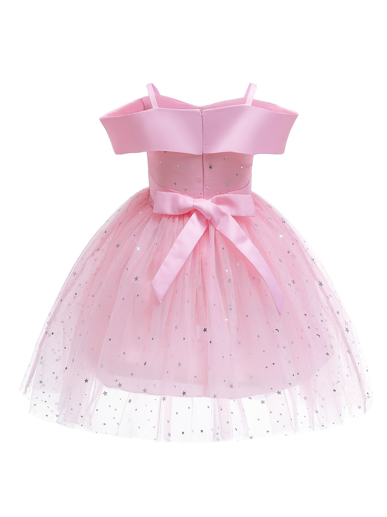 Toddler Girls Paillette Princess Dress Pageant Gown