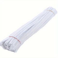 100pcs Single Hair Twisting Sticks DIY Early Education Toy Accessories