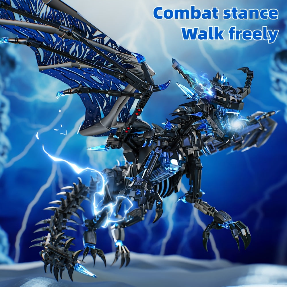 Ice Dragon 1607pcs Adult Puzzle Model Ornament