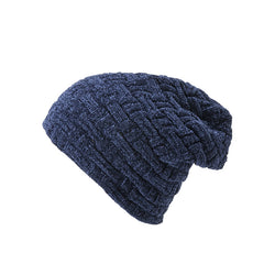 Knit Beanie Hat Cap Coldproof Thermal Winter Hat