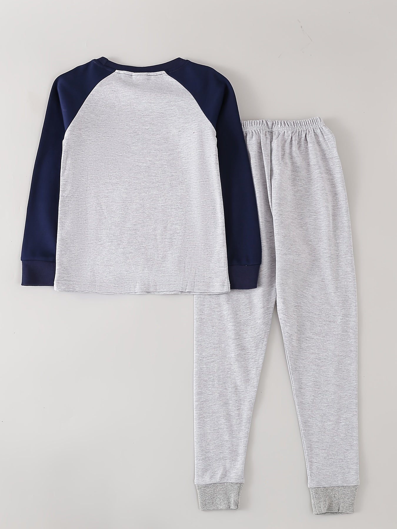 Boys Long Sleeve Thermal Pajamas for Spring & Autumn